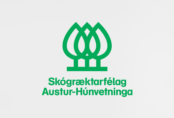 Skógræktarfélag Austur-Húnvetninga by Ragnar Freyr #logo #symbol #mark