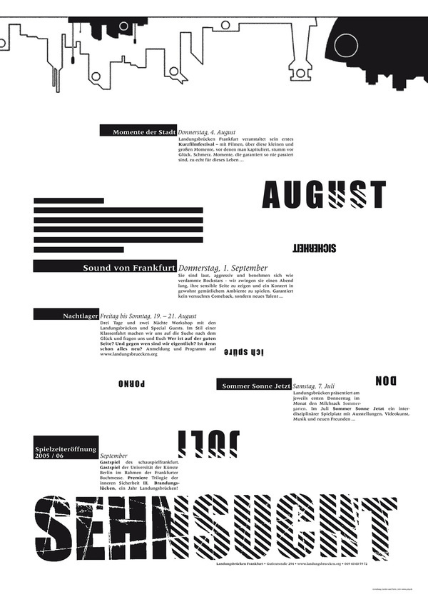 harald geisler typo/graphic posters #print #design #graphic #poster #layout #typography
