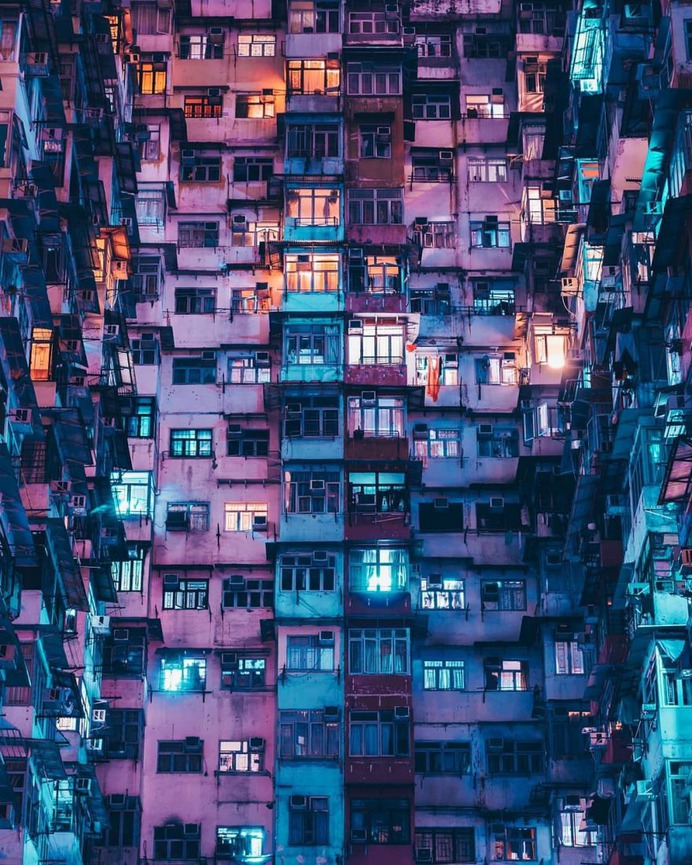 Cyberpunk Street Photos in Hong Kong by Andy Knives