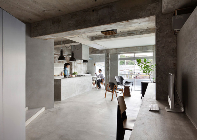 Concrete apartment #concrete
