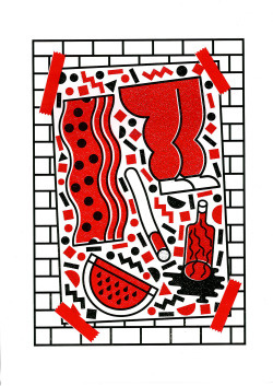 risograph poster http://giuseppedicarlo.tumblr.com #risograph #poster #risoprint #print