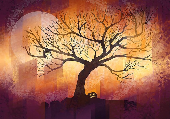 beginner easy halloween paintings & paint by numbers #painting