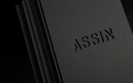 XLII — MEDIUM: EXTRA LARGE #stencil #assin #black #diecut