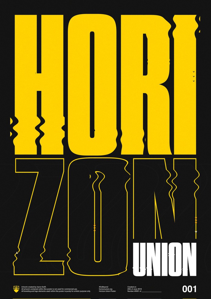 Horizon Union Poster Design