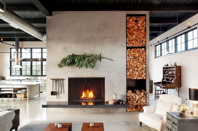 Penthouse and a roof garden by adapting an old structureEmerick Architects - HomeWorldDesign (11) #interior #penthouse #portland #design