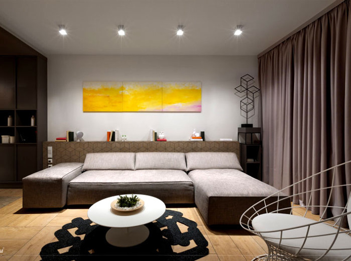 Sleek and Stylish Kasumiso Apartment - #decor, #interior, #homedecor, home decor, interior design