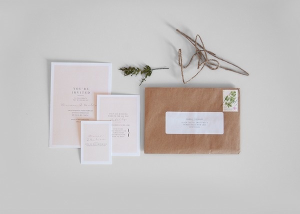 Kieran & Pauline | STATIONERY OVERDOSE #wedding #invitation