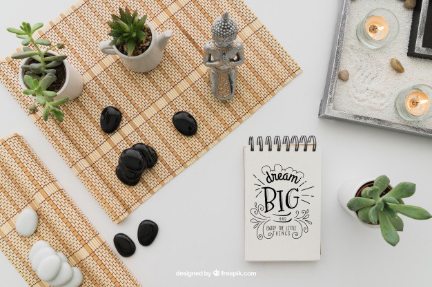Wellness composition Free Psd. See more inspiration related to Mockup, Spa, Health, Cute, Yoga, Mock up, Plant, Decoration, Drawing, Cactus, Bamboo, Healthy, Decorative, Peace, Buddha, Mind, Balance, Relax, Pot, Meditation, Notepad, Wellness, Healthy lifestyle, Candles, Lifestyle, Up, Tablecloth, Stones, Relaxation, Composition, Mock, Peaceful and Inner on Freepik.