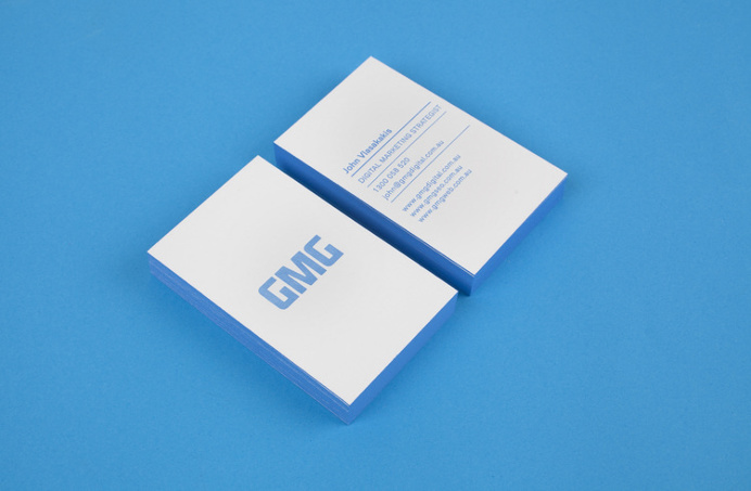 GMG Business Cards #Blue #Business cads