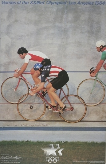 1984 LAOOC Official Poster | Flickr - Photo Sharing! #1984 #cycling #olympics #poster