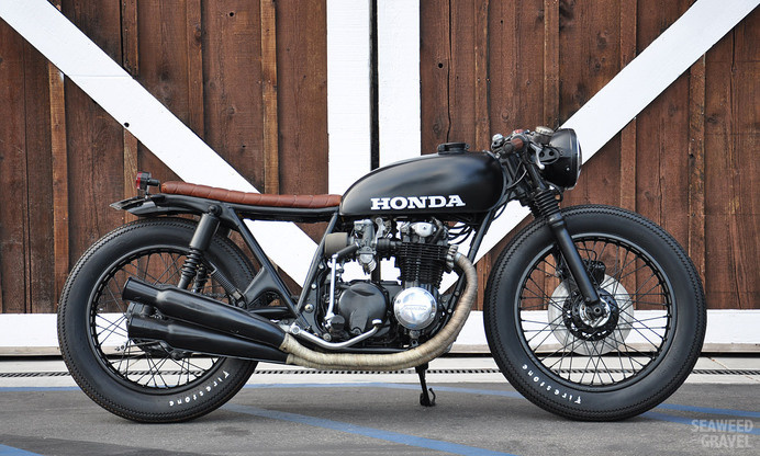Custom Motos - Seaweed & Gravel #motorcycle