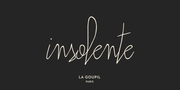 Insolente Webfont #font #lettering #insolente