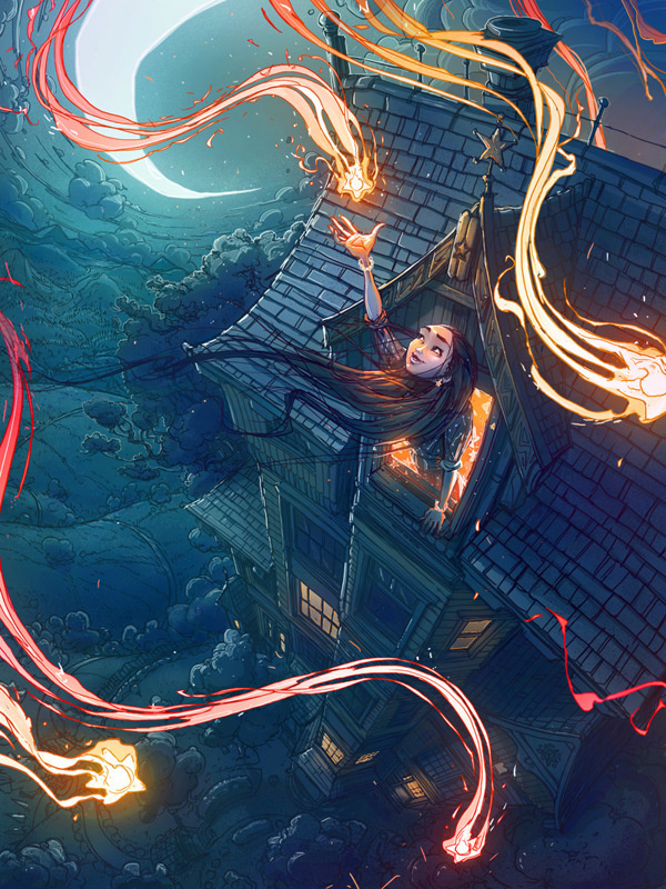 Bobadil – Highlights magazine #fantasy #digital #illustration #art #character