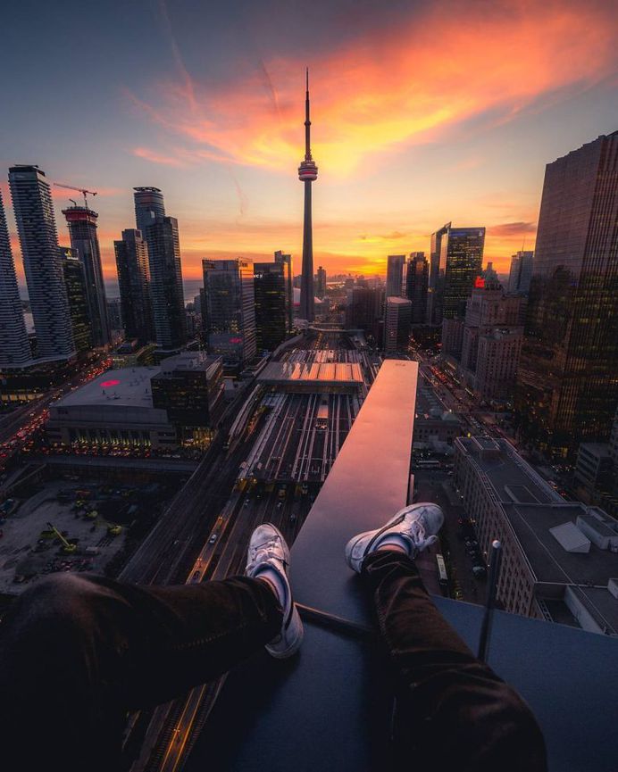 Dazzling Photos of Toronto Taken From The Rooftops by Max Whitehead