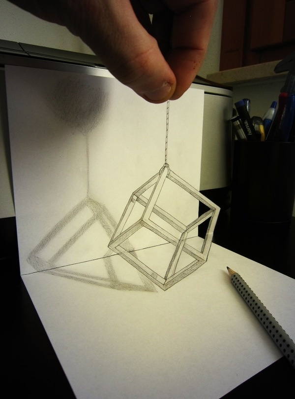 CJWHO ™ (Drawings by Alessandro Diddi 'All you need is a...) #illusion #design #illustration #art #drawing