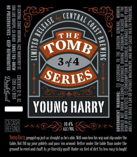 Central Coast Young Harry #packaging #beer