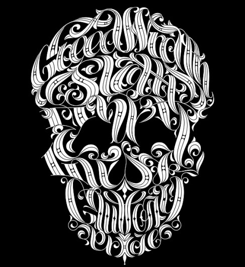 we love typography. a place to bookmark and savour quality type-related images and quotes #lettering #letters #type #skull #typography