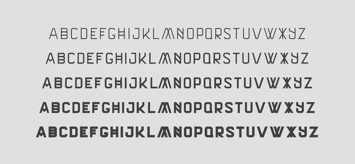 Terzo v2 - Font family on Behance