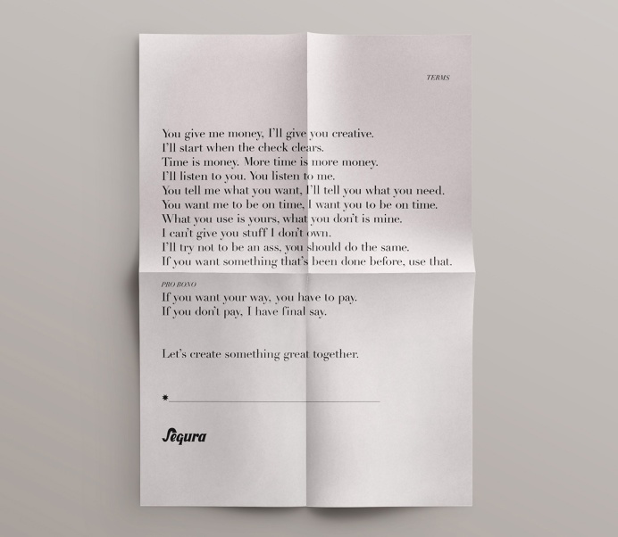 My kind of contract – Signal v. Noise