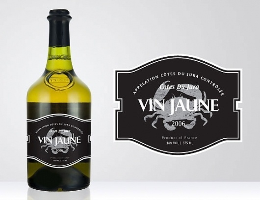 Vin Jaune #logotype #bottle #packaging #design #type