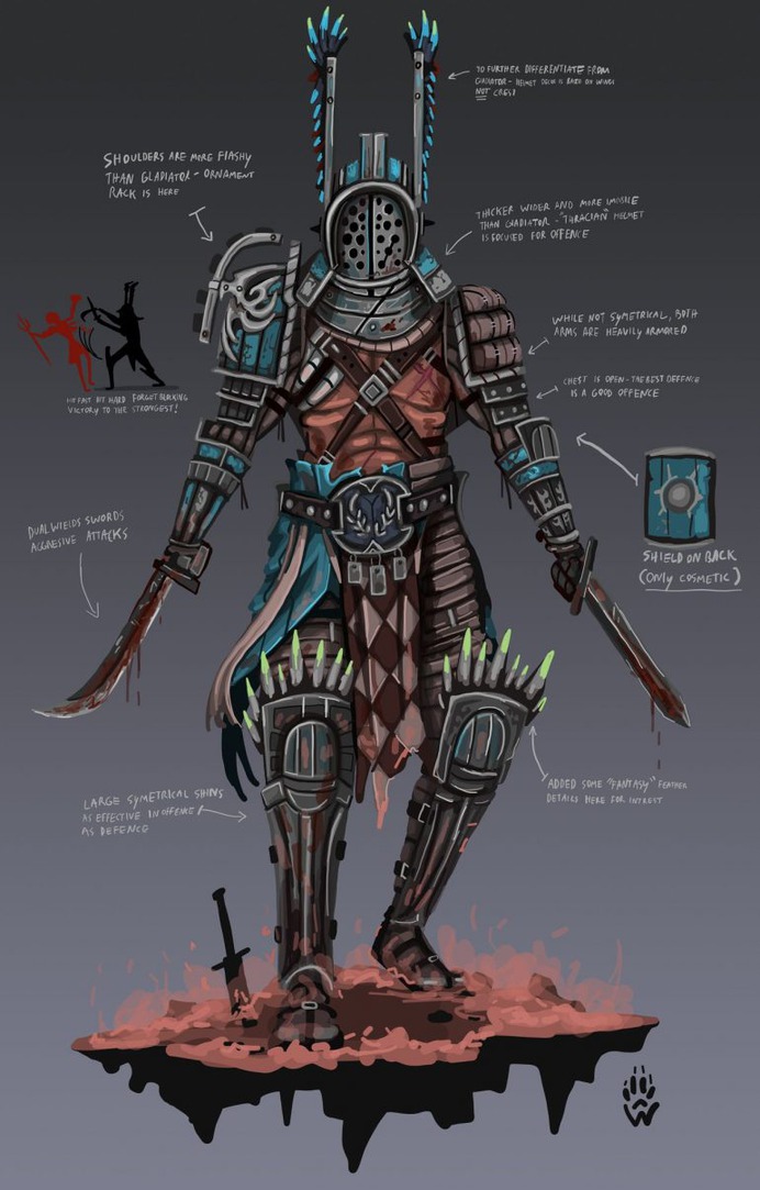 Thracian – For Honor by Wolfdog-ArtCorner