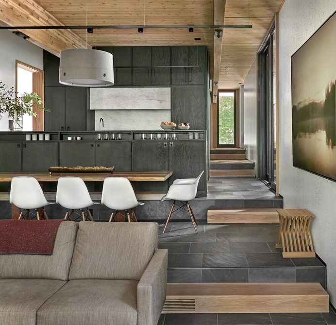 Lawless Retreat in Michigan by Searl Lamaster Howe Architects