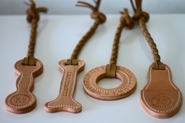 Leather Dog Tug Toys #tech #flow #gadget #gift #ideas #cool