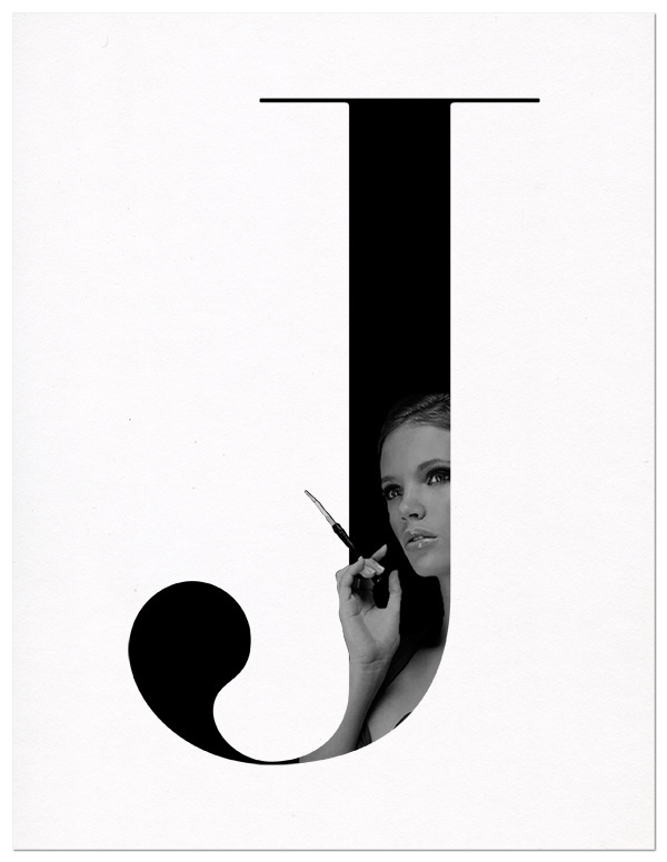 Typographic exploration for with fashion Photography by Kalle Gustafsson.