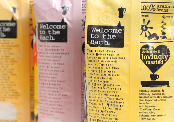 Bach Espresso branding by COATS DESIGN branding #coffee #side #panel