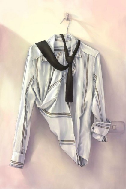 Realistic sketch shirt with tie Free Psd. See more inspiration related to Hand, Hand drawn, Shirt, Clothes, Sketch, Tie, Psd, Material, Drawn, Realistic, Vertical and Psd material on Freepik.