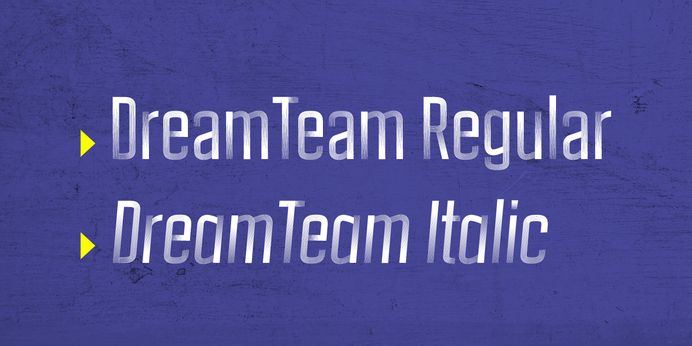 Fontspring | DreamTeam Fonts by Resistenza.es