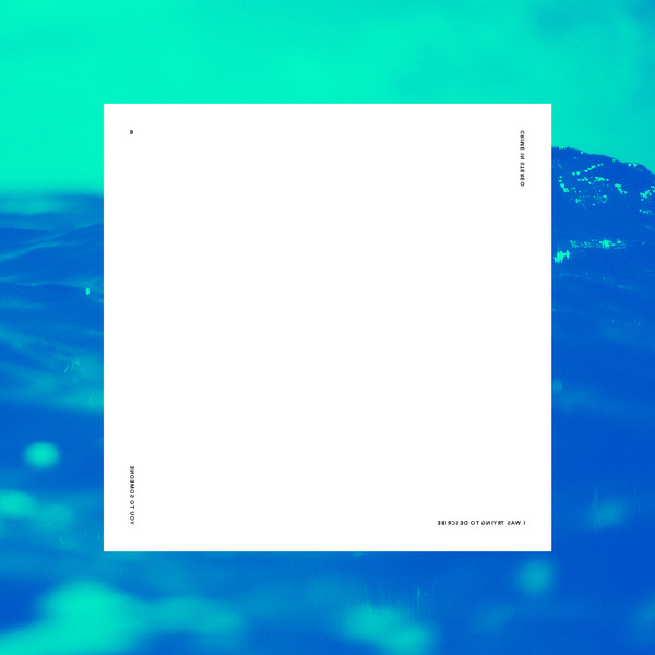 Crime In Stereo — I Was Trying To Describe You To Someone [Side B] #design #graphic #cover #lp #music #typography