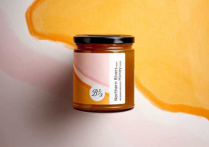 Bee One Third Packaging - Mindsparkle Mag Gangplank designed the packaging for Bee One Third – a beekeeping initiative founded on the premise that one third of our global food supply depends on bee pollination. #logo #packaging #identity #branding #design #color #photography #graphic #design #gallery #blog #project #mindsparkle #mag #beautiful #portfolio #designer