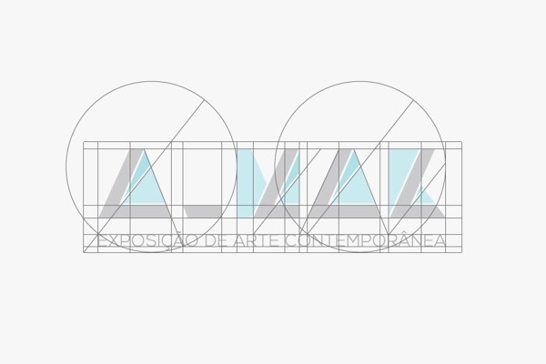 A_MAR Logo Grid #creative #branding #design #graphic #geometric #grid #logo