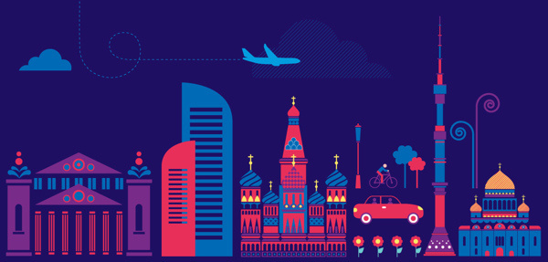 Moscow city on Behance #wqr3wt