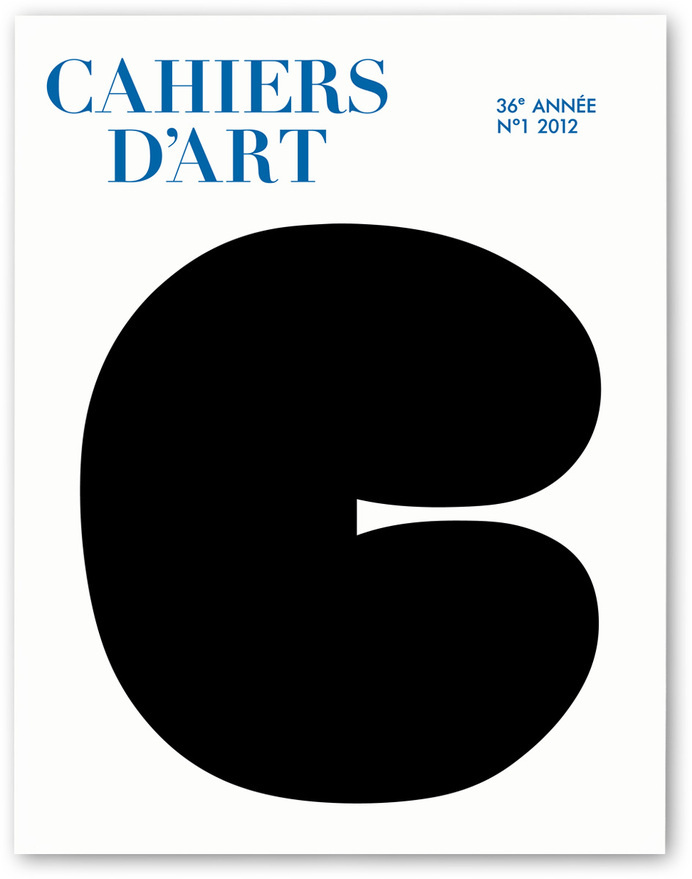 Meiré und Meiré: Cahiers d'Art No.1 #paris #shape #art