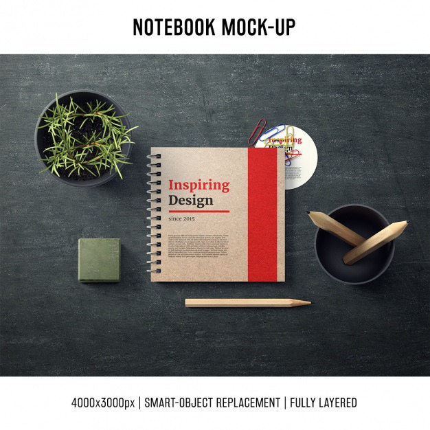 Notebook mock up template Free Psd. See more inspiration related to Mockup, Template, Web, Website, Notebook, Mock up, Templates, Website template, Mockups, Up, Web template, Realistic, Real, Web templates, Mock ups, Mock and Ups on Freepik.