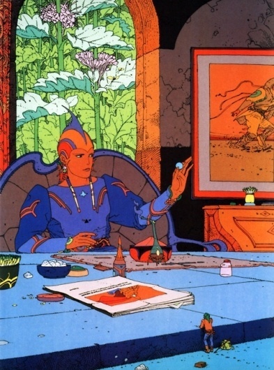 tumblr_lcl13kEmOW1qf0aafo1_500.jpg (JPEG Imagen, 500x673 pixels) - Escalado (93%) #illustration #moebius