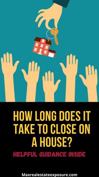 What is the time it takes to close on a house?