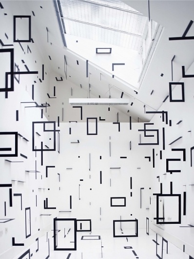 Esther Stocker | iGNANT #architecture #square #black and white #room