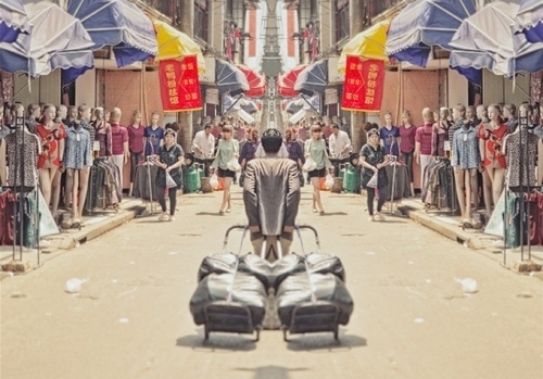 China in a Mirror by Atelier Olschinsky #urban #photography #travel