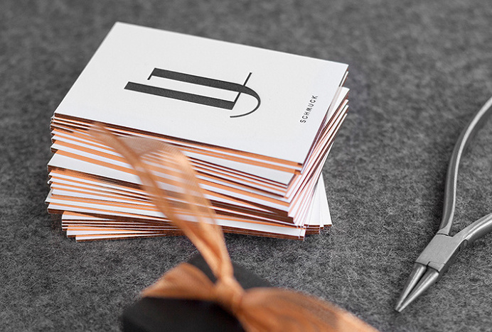 Jennifer Lingg Schmuck by Rosali Thomas #stationary #graphic design #jewellery #business cards
