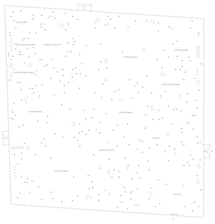 Kanagawa Institute of Technology Workshop / Junya Ishigami,Floor plan