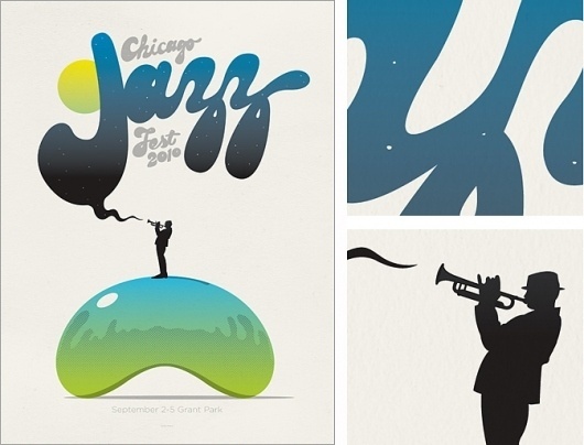 Spike Press #jazz #print #design #illustration #poster
