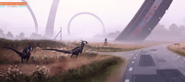 Simon Stålenhag Art Gallery #simon #painting #stlenhag #art