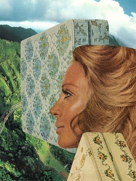untitled Art Print #treece #jesse #collage