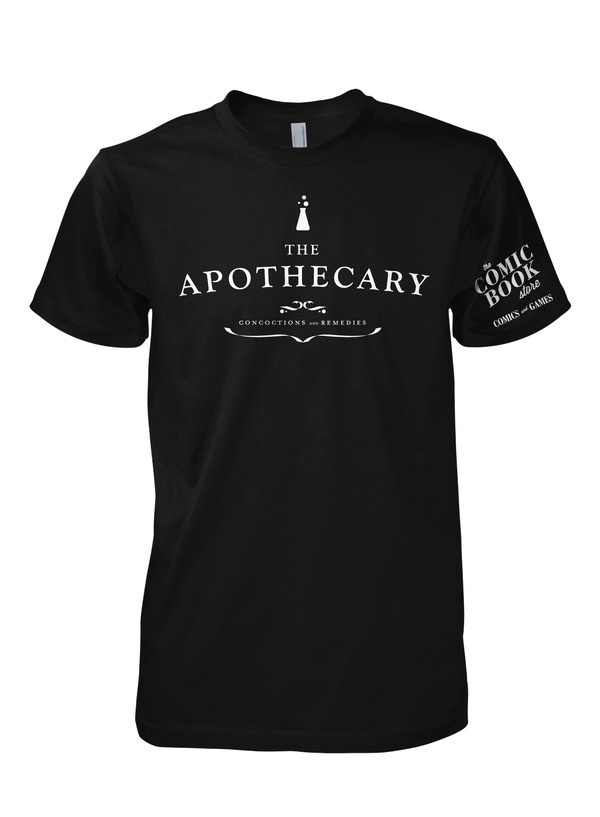 T-shirts design idea #88: Apothecary #white #sciencek #serif #tshirt #black #shirt #tee #type #typography