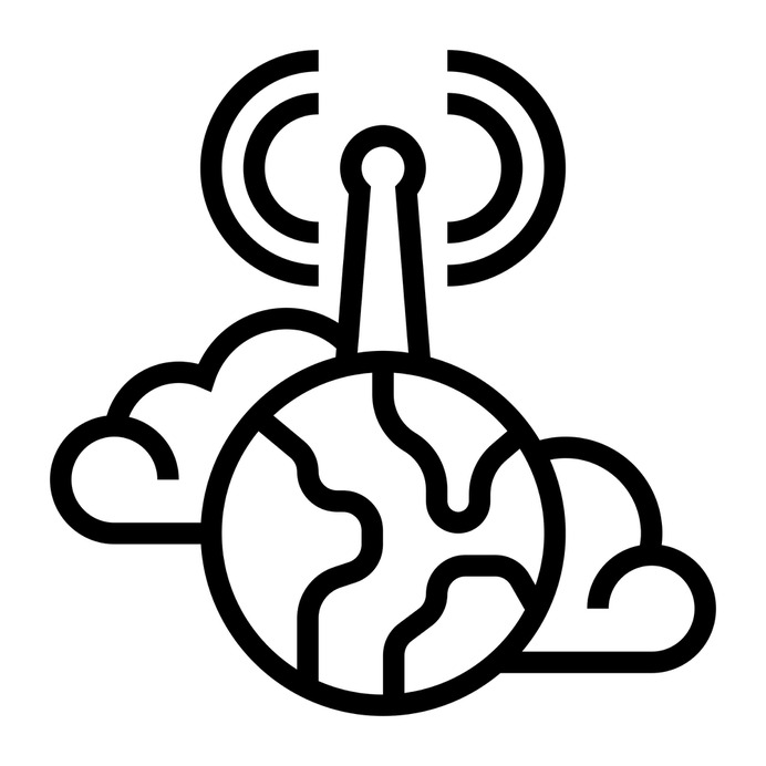 See more icon inspiration related to internet, earth globe, internet connection, worldwide, sharing, networking, world, communication, connection and mobile on Flaticon.