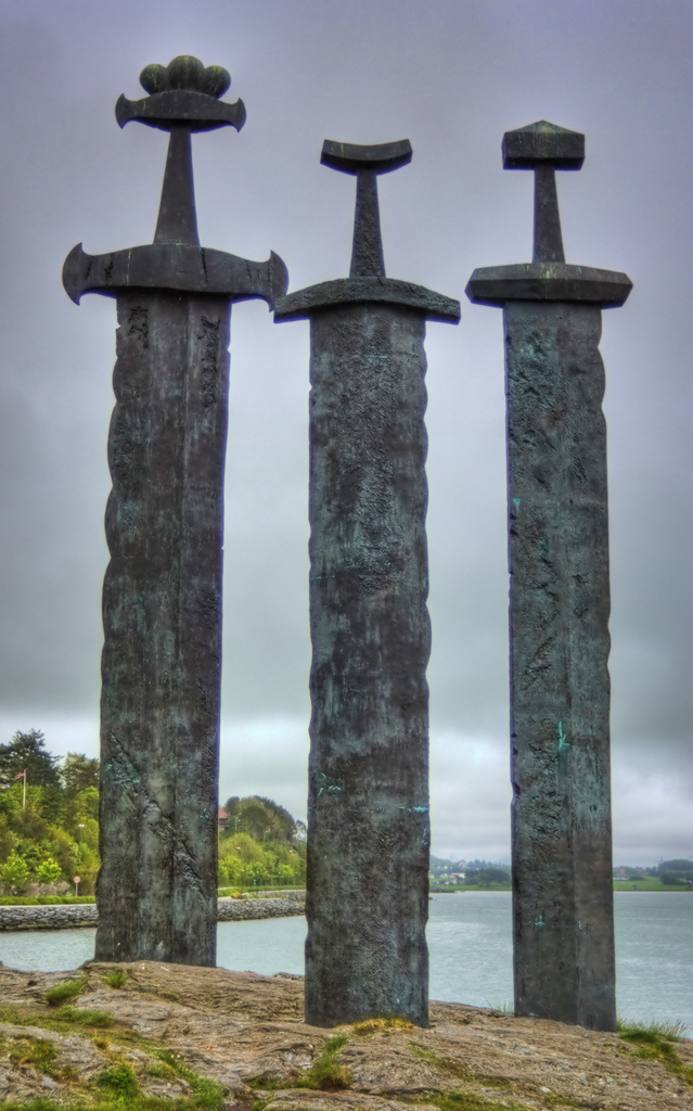 Viking Swords at Stavanger Swords Monument | Flickr - Photo Sharing! #3 #swords #monument