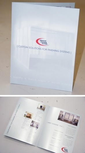 Industrial Finishing Systems | Brochure #arnold #print #design #graphic #coat #powder #metallic #brochure